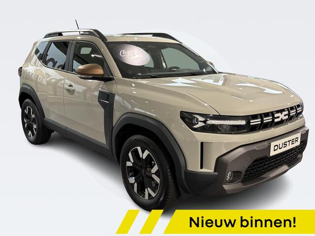 Dacia DUSTER 1.6 Hybrid 140 Extreme 7 JAAR GARANTIE / CLIMATE CONTROL / APPLE & ANDROID CARPLAY / PARKEERSENSOREN & CAMERA / KEYLESS ENTRY / VAN ¤ 36894,- VOOR ¤ 34243,- RIJKLAAR