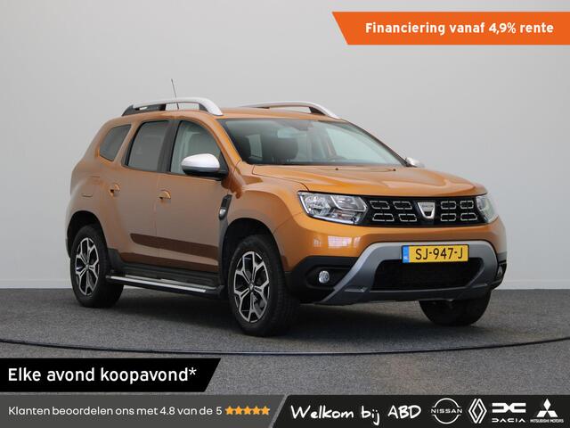 Dacia DUSTER TCe 125pk Prestige | Trekhaak | Sidesteps | Camera's rondom | Climate Control | Dodehoek detectie | Keyless |