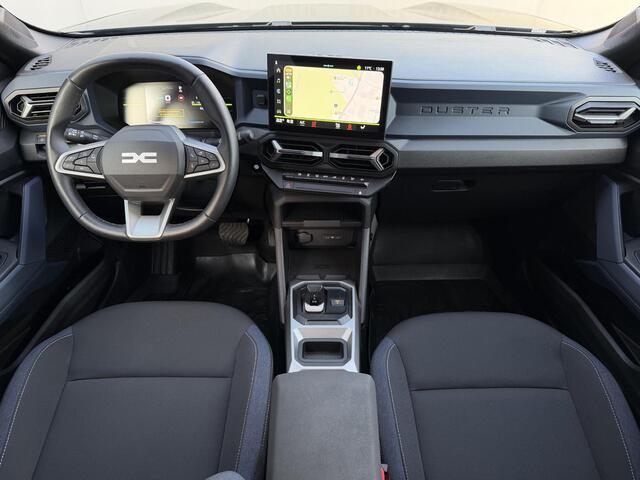 Dacia DUSTER 1.6 Hybrid 140 Journey / Fabrieksgarantie tot 04-2028 / Stoel & Stuurverwarming / 360 Graden Camera / Dode Hoek Detectie / Apple Carplay & Android Auto / Cruise Control / Climate Control /