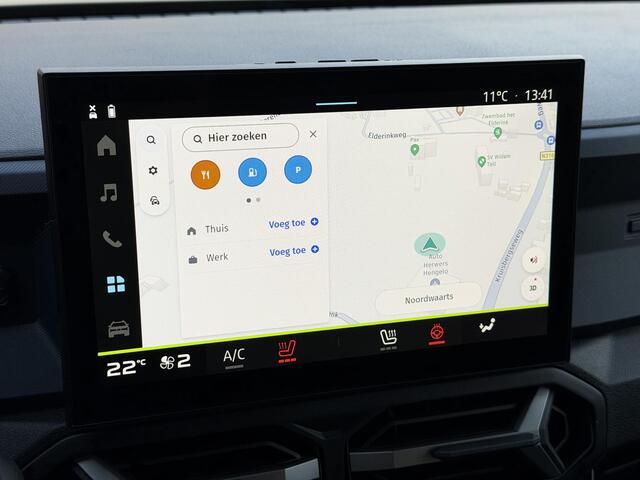 Dacia DUSTER 1.6 Hybrid 140 Journey / Fabrieksgarantie tot 04-2028 / Stoel & Stuurverwarming / 360 Graden Camera / Dode Hoek Detectie / Apple Carplay & Android Auto / Cruise Control / Climate Control /