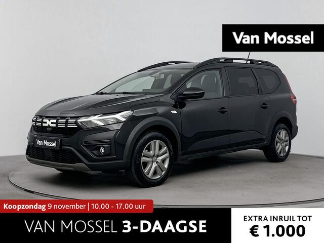 Dacia Jogger 1.0 TCe 110 Pk Expression 5p. | Navigatie via Apple & Android Carplay | Parkeersensoren Achter | Airco | Cruise Control | Achterbank in Delen Neerklapbaar | Stoel & Stuur in Hoogte Verstelbaar |