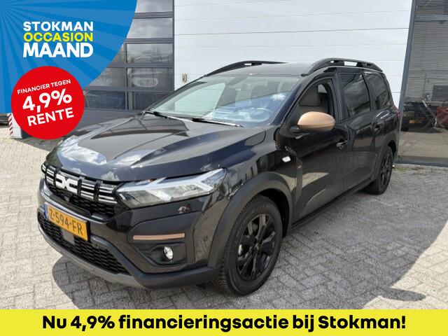 Dacia Jogger 1.6 Hybrid 140 PK Extreme 7persoons | Trekhaak afneembaar | Lederen bekleding | Stoelverwaming voor | Camera achter | NAVI | dode hoek sensoren |