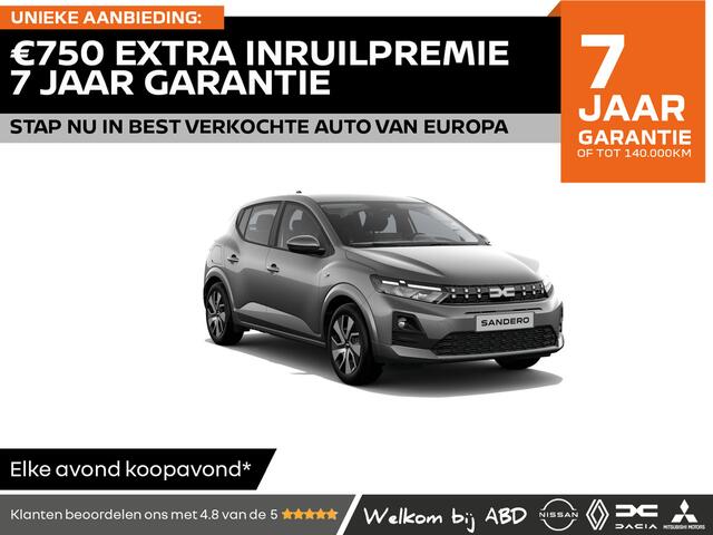 Dacia SANDERO Limited Edition TCe 100 | Achteruitrijcamera | Bekleding 'Expression' | Cruise Control en snelheidsbegrenzer