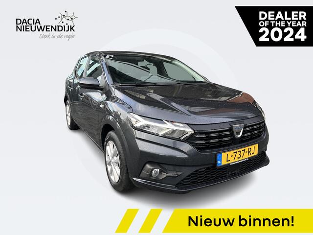 Dacia SANDERO 1.0 TCe 90 Comfort | TREKHAAK | CAMERA | PARKEERSENSOREN | AIRCO | CRUISE CONTROL | NAVIGATIE | CARPLAY