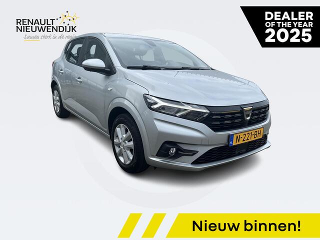 Dacia SANDERO 1.0 TCe 90 Comfort / AIRCO / APPLE CARPLAY / ANDROID AUTO / PARKEERSENSOREN