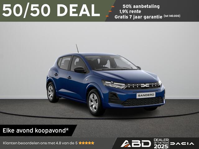 Dacia SANDERO Essential SCe 65 | Bekleding 'Essential' | Cruise Control en snelheidsbegrenzer | Dagrijverlichting
