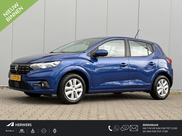 Dacia SANDERO 1.0 TCe 90 Comfort / Trekhaak / Navigatie via Apple CarPlay/Android Auto / Airco / Cruise Control /