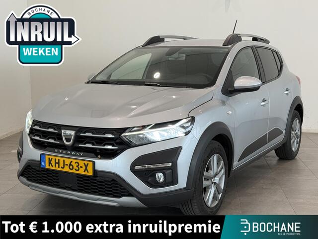 Dacia SANDERO Stepway 1.0 TCe 90 CVT Comfort | Navigatie | Climate Control | Stoelverwarming | Dodehoek Detectie | Apple Carplay/Android Auto | Parkeersensoren voor, achter en achteruitrijcamera