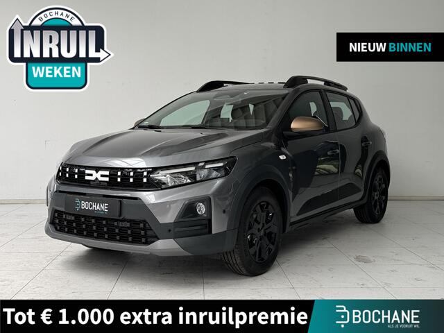 Dacia SANDERO Stepway 1.2 Eco-G 120 Extreme | Automaat | Navigatie | Panoramadak | Achteruitrijcamera | Stoelverwarming | Trekhaak |