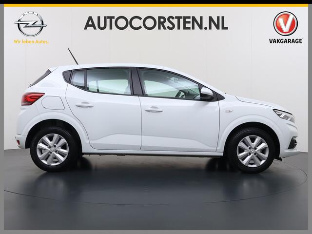 Dacia SANDERO 1.0TCe 92PK 5Drs Navi Airco Apple Carplay Android Auto Cruise Control Bluetooth Pdc Comfort Isofix Regen-Lichtsensor ESP 1e Eigenaar Origineel Nederlandse Auto