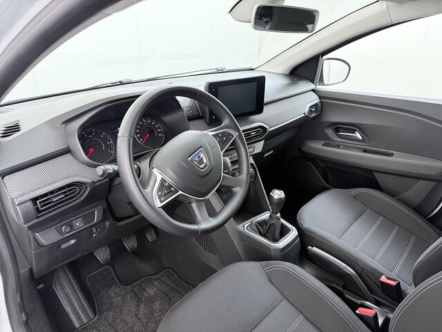 Dacia SANDERO 1.0TCe 92PK 5Drs Navi Airco Apple Carplay Android Auto Cruise Control Bluetooth Pdc Comfort Isofix Regen-Lichtsensor ESP 1e Eigenaar Origineel Nederlandse Auto
