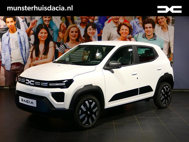 Dacia Spring Expression 65 26.8 kWh - BPM Voordeel - Voorraadvoordeel: ¤ 2.667 - DC Lader - - Snellaadfunctie, cruise, airco
