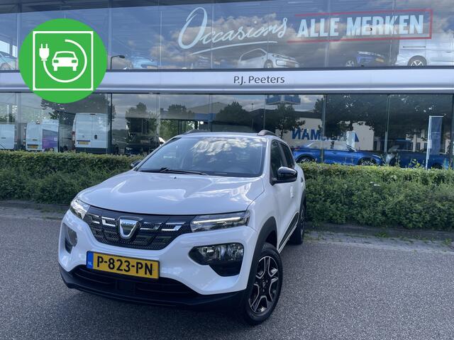 Dacia Spring Comfort Plus (Orange Pack) 27 kWh Mistlampen - Achteruitrijcamera - Airco - Navigatie - Cruise control - Parkeersensoren achter - Dakrails