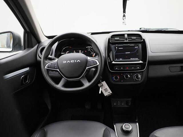 Dacia Spring Expression 27 kWh | Airconditioning | Cruise control | Navigatie | Lederen bekleding zwart | Park Distance Control achter |