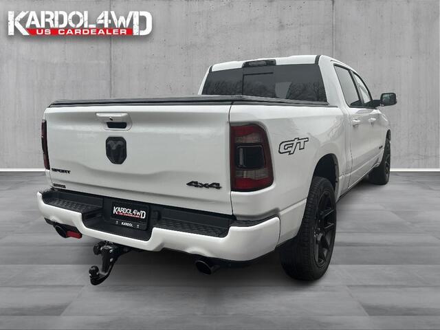 Dodge 1500 Ram 5.7 V8 4x4 Crew Cab SPORT GT | Incl LPG | Trekhaak 13-polig | Bedcover | Adaptive cruise | PANORAMADAK| | NIEUWE AUTO | Geheel rijklaarprijs | DIRECT RIJDEN |
