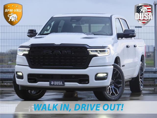 Dodge 1500 RAM | | Limited | Night | 3.0L Twin-Turbo I6 | High Output | RAMBOX DUSA Power Deals | Passenger Display | Trekhaak | LPG | RAMBOX Getoonde accessoires zijn verkrijgbaar tegen meerprijs
