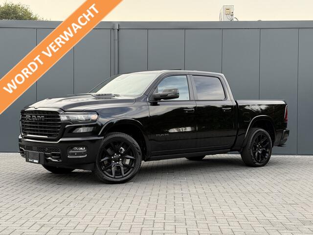 Dodge 1500 Ram 3.0 420 PK LARAMIE PREMIUM / HURRICANE / 2025 MODEL / NIGHT EDITION / LUCHTVERING / PANO / 360 CAMERA / TREKHAAK / 3500 KG AHG