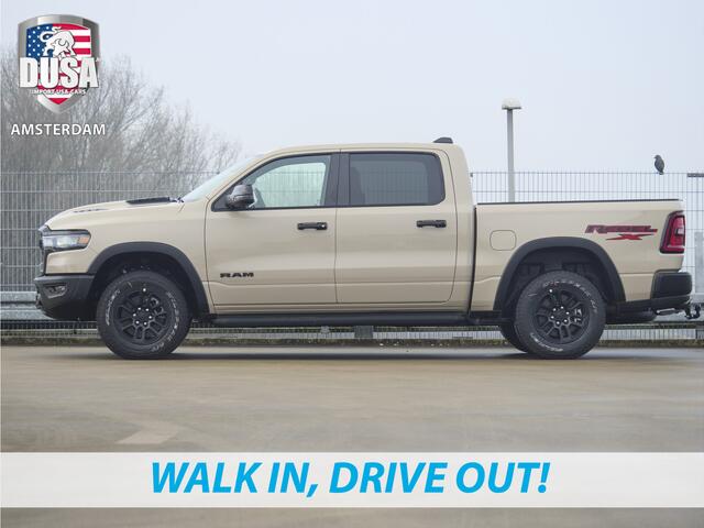 Dodge 1500 RAM | Rebel X | 4x4 | Crew Cab | 3.0L Twin-turbo I6 | SST | 14,4 inch Touchscreen | 10,2 inch Passenger Screen | 10th Anniversary edition Getoonde accessoires zijn verkrijgbaar tegen meerprijs