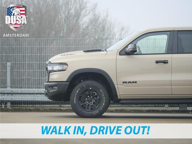 Dodge 1500 RAM | Rebel X | 4x4 | Crew Cab | 3.0L Twin-turbo I6 | SST | 14,4 inch Touchscreen | 10,2 inch Passenger Screen | 10th Anniversary edition Getoonde accessoires zijn verkrijgbaar tegen meerprijs