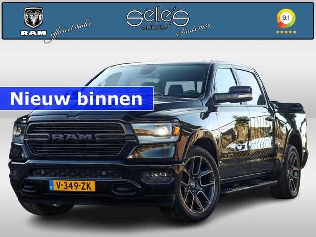 Dodge 1500 Ram 5.7 V8 4x4 Crew Cab Laramie | Luchtvering | stoel/stuur verwarming | 4x4| 22 inch velgen