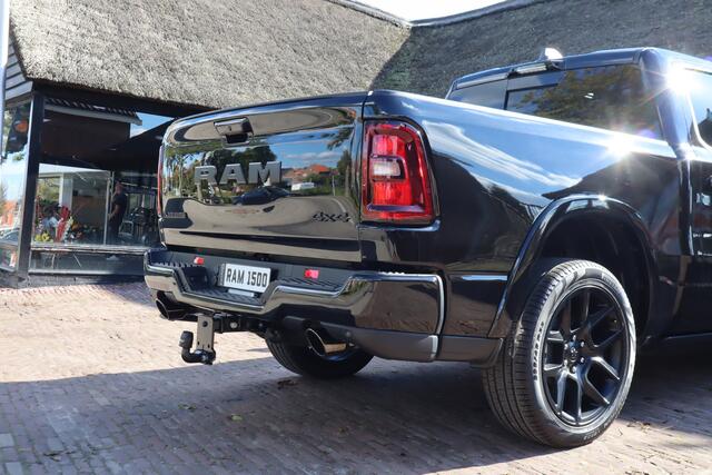 Dodge 1500 Ram 2025 3.0L HURRICANE LARAMIE Night Premium | BPM VRIJ | NIEUW | LPG in of onderbouw | Deksel | Panoramadak | Luchtverin