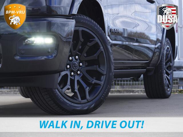 Dodge 1500 RAM | | Limited | Night | 3.0L Twin-Turbo I6 | High Output | RAMBOX Passenger Display | 14,4 Touch Screen | Harman Kardon | INCL BPM-VOORDEEL Getoonde accessoires zijn verkrijgbaar tegen meerprijs