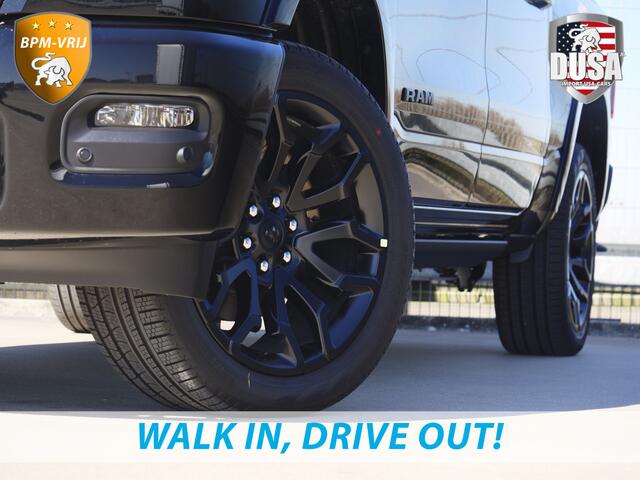 Dodge 1500 RAM | | Limited | Night | 3.0L Twin-Turbo I6 | High Output | RAMBOX Passenger Display | 14,4 Touch Screen | Harman Kardon | INCL BPM-VOORDEEL Getoonde accessoires zijn verkrijgbaar tegen meerprijs