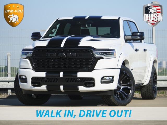 Dodge 1500 RAM | | Limited | 3.0L Twin-Turbo I6 | High Output | BPM-VRIJ | Passenger Display | 14,4 Touch Screen | LPG | RAMBOX Getoonde accessoires zijn verkrijgbaar tegen meerprijs