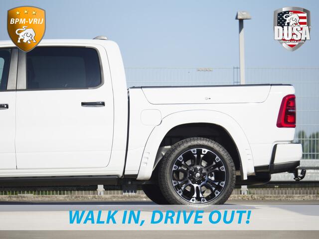 Dodge 1500 RAM | | Limited | 3.0L Twin-Turbo I6 | High Output | BPM-VRIJ | Passenger Display | 14,4 Touch Screen | LPG | RAMBOX Getoonde accessoires zijn verkrijgbaar tegen meerprijs