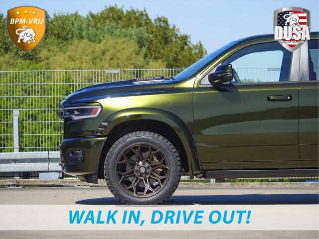 Dodge 1500 RAM | | Limited | 3.0L Twin-Turbo I6 | High Output | BPM-VRIJ | Passenger Display | 14,4 Touch Screen | LPG | FULL WRAP Getoonde accessoires zijn verkrijgbaar tegen meerprijs