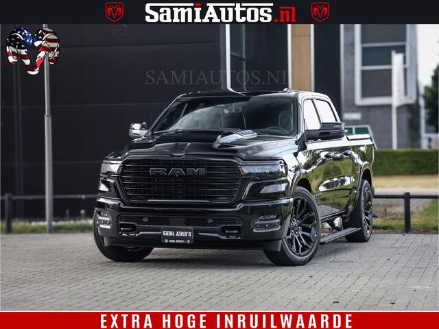 Dodge 1500 RAM Night Premium | Full Option | De Meest Luxe Pick-Up in zijn Klasse | Comfortabele Dubbele Cabine met Royale 5 Zitplaatsen | BPM vrij | Nu Leverbaar uit Voorraad | Voorraad Nr 2283 - 3326