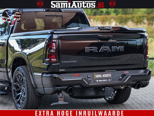 Dodge 1500 RAM Night Premium | Full Option | De Meest Luxe Pick-Up in zijn Klasse | Comfortabele Dubbele Cabine met Royale 5 Zitplaatsen | BPM vrij | Nu Leverbaar uit Voorraad | Voorraad Nr 2283 - 3326