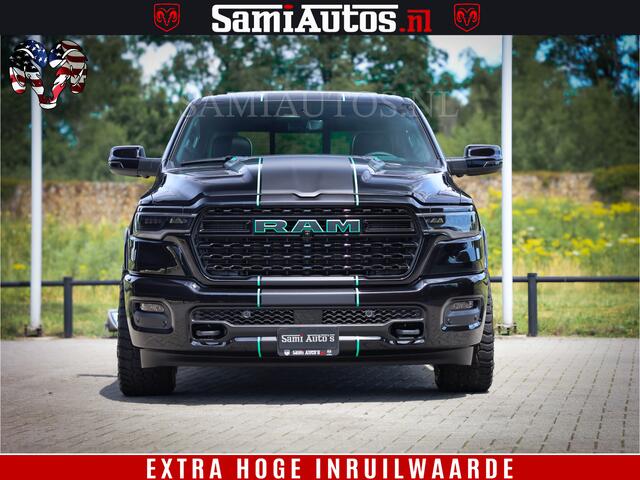 Dodge 1500 Ram Limited H.O 540HP 706Nm | Massage + Full Option | De Meest Luxe en Volle Pick-Up in zijn Klasse | Comfortabele Dubbele Cabine met Royale 5 Zitplaatsen | BPM vrij | Nu Leverbaar uit Voorraad | Voorraad Nr 2304 - 8540