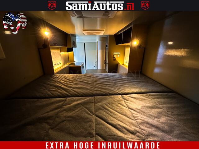 Dodge 1500 Ram ¤15000,- VOORDEEL | CAMPER / AFZET UNIT | SHOWROOM MODEL | 4 PERSOONS | AIRCO | ZONNEPANEEL | VERWARMING | DOUCHE | WC | LUIFEL | 4 SLAAP PLAATSEN | Let Op: Investeer in deze unieke afzetunit camper en verdien direct!