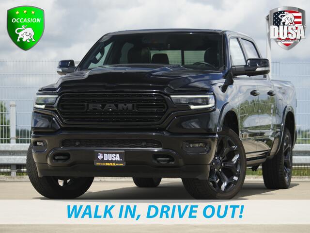 Dodge 1500 Ram | Limited | 5.7 V8 | 4x4 | Crew Cab Night Edition | HEMI | Panorama | Full Nieuw binnen!