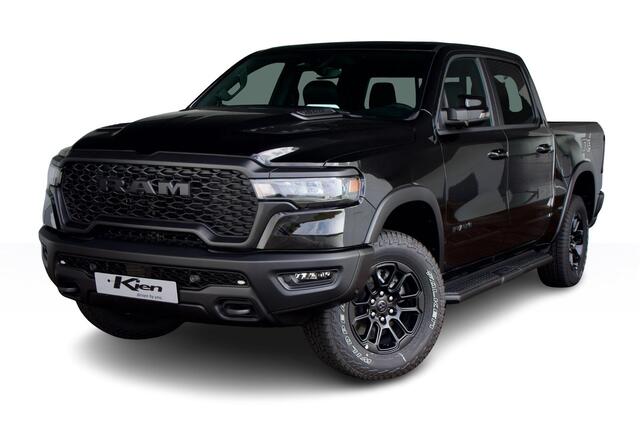 Dodge 1500 Ram 3.0 Hurricane Crew Cab Black Rebel Night | Leder interieur | Elektrische laadklep | Pano | Adaptieve CC |