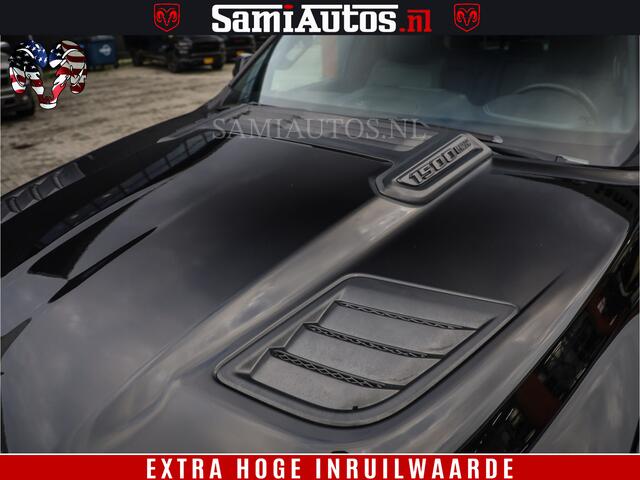 Dodge 1500 Ram SPORT BLACK EDITION | 4X4 5.7 V8 | VOL OPTIETS | 360 CAMERA | APPLE CARPLAY | 3500KG | 22INCH NIGHT | FULL LED | ADAPTIVE CRUISE | MEMORY SEATS | LEDER | DUBBELE CABINE | CREWCAB