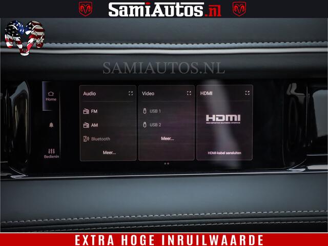 Dodge 1500 Ram Limited Night High Output 540HP 706Nm | Massage + Full Option | De Meest Luxe en Volle Pick-Up in zijn Klasse | Comfortabele Dubbele Cabine met Royale 5 Zitplaatsen | BPM vrij | Nu Leverbaar uit Voorraad | Voorraad Nr 2324 - 5142