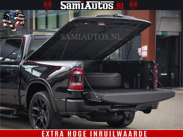 Dodge 1500 Ram BLACK EDITION | 4X4 5.7 V8 | PRINS LPG | CAMERA | APPLE CARPLAY | 3500KG | 22INCH NIGHT | FULL LED | ADAPTIVE CRUISE | MEMORY SEATS | LEDER | DUBBELE CABINE | CREWCAB