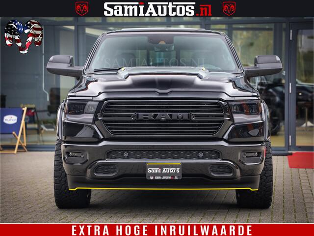Dodge 1500 RAM GT EDITION | TRX PACK | VIRTUAL COCKPIT | HEAD-UP | ADAPTIVE CRUISE | 360 CAMERA | 5.7 HEMI V8 402PK | 4X4 | Comfortabele Dubbele Cabine met Royale 5 Zitplaatsen | BPM vrij | Nu Leverbaar uit Voorraad | Voorraad Nr 2437