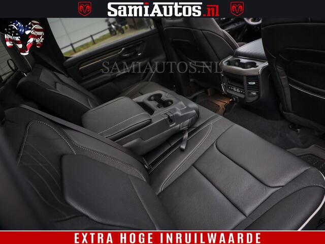 Dodge 1500 Ram Limited Night High Output 540HP 706Nm | Massage + Full Option | De Meest Luxe en Volle Pick-Up in zijn Klasse | Comfortabele Dubbele Cabine met Royale 5 Zitplaatsen | BPM vrij | Nu Leverbaar uit Voorraad | Voorraad Nr 2327 - 5407