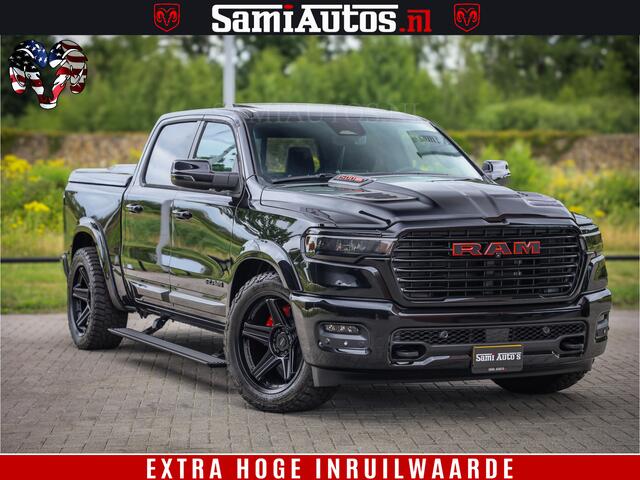 Dodge 1500 RAM Night Premium | Full Option | De Meest Luxe Pick-Up in zijn Klasse | Comfortabele Dubbele Cabine met Royale 5 Zitplaatsen | BPM vrij | Nu Leverbaar uit Voorraad | Voorraad Nr 2287 - 3384