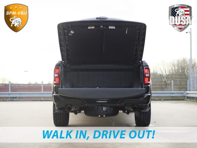 Dodge 1500 RAM | | Laramie | Premium Night | 3.0L I6 Hurricane | 4X4 | BPM-VRIJ | BPM-VRIJ | Niveau regeling | Passenger Display | Getoonde accessoires zijn verkrijgbaar tegen meerprijs