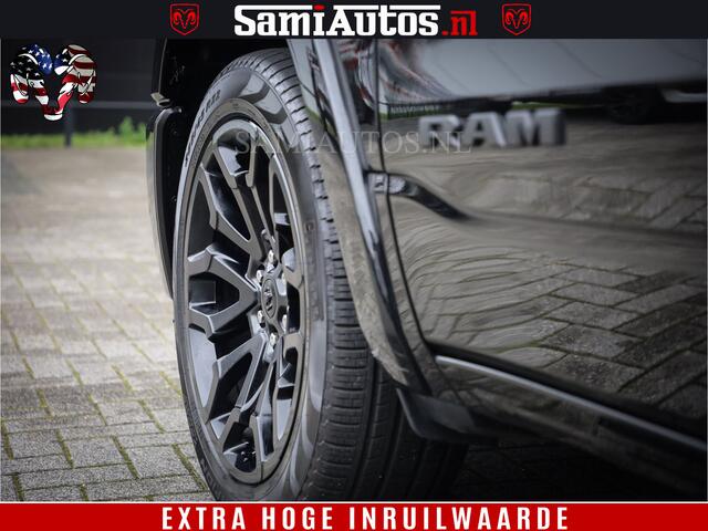 Dodge 1500 Ram Limited Demo Night High Output 540HP 706Nm | Massage + Full Option | De Meest Luxe en Volle Pick-Up in zijn Klasse | Comfortabele Dubbele Cabine met Royale 5 Zitplaatsen | BPM vrij | Nu Leverbaar uit Voorraad | Voorraad Nr 2263 - V76JVF