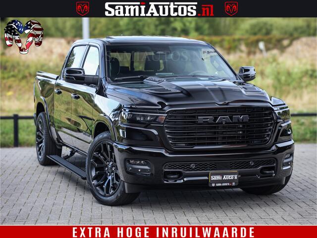 Dodge 1500 RAM Night Premium | Full Option | De Meest Luxe Pick-Up in zijn Klasse | Comfortabele Dubbele Cabine met Royale 5 Zitplaatsen | BPM vrij | Nu Leverbaar uit Voorraad | Voorraad Nr 2285 - 7648