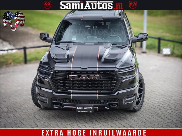 Dodge 1500 Ram Limited Night H.O 540HP 706Nm | Massage + Full Option | De Meest Luxe en Volle Pick-Up in zijn Klasse | Comfortabele Dubbele Cabine met Royale 5 Zitplaatsen | BPM vrij | Nu Leverbaar uit Voorraad | Voorraad Nr 2338 - 5404
