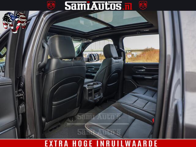 Dodge 1500 Ram Laramie Sport 5.7 V8 HEMI 402PK 4x4 | Panorama dak | 12' Scherm |Granite Crystal Metallic | Crew Cab | 5 Persoons | Dubbele Cabine | DC | VOORRAAD NR 2522 - 41248 |