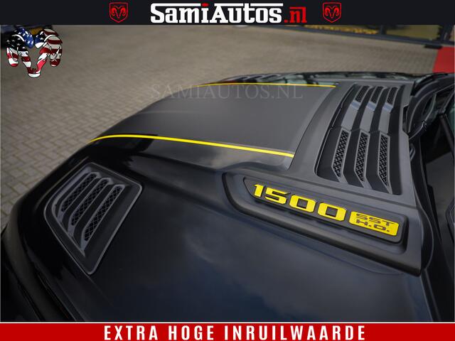 Dodge 1500 Ram Limited Night H.O 540HP 706Nm | Massage + Full Option | De Meest Luxe en Volle Pick-Up in zijn Klasse | Comfortabele Dubbele Cabine met Royale 5 Zitplaatsen | BPM vrij | Nu Leverbaar uit Voorraad | Voorraad Nr 2295 - 8559