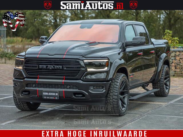 Dodge 1500 RAM GT EDITION HULK TRX PACK | 5.7 HEMI V8 402PK | VIRTUAL COCKPIT | HEAD-UP | ADAPTIVE CRUISE | 360 CAMERA | VOLLE UITVOERING | Comfortabele Dubbele Cabine met Royale 5 Zitplaatsen |