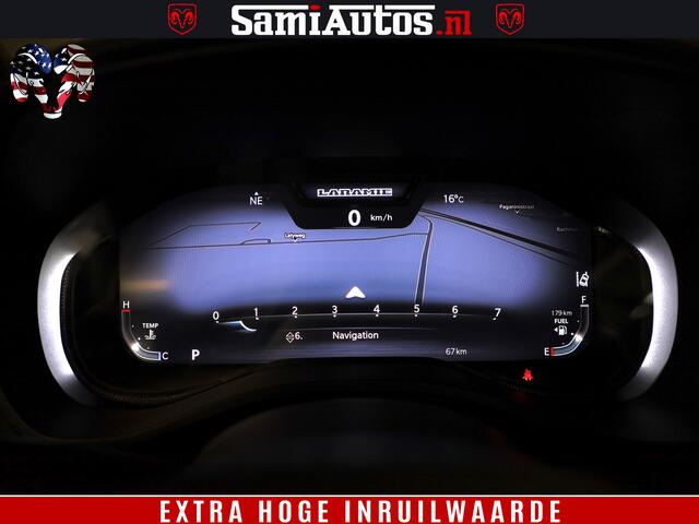 Dodge 1500 RAM GT EDITION HULK TRX PACK | 5.7 HEMI V8 402PK | VIRTUAL COCKPIT | HEAD-UP | ADAPTIVE CRUISE | 360 CAMERA | VOLLE UITVOERING | Comfortabele Dubbele Cabine met Royale 5 Zitplaatsen |